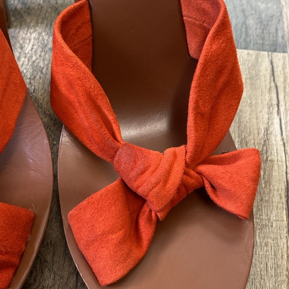 Orange Michael Kors Heels - Picture 5 of 8